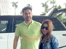 Photos: Arbaaz Khan, Sshura Khan, Ridhima Pandit and others snapped at the airport