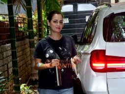Photos: Dia Mirza snapped outside a salon in Bandra