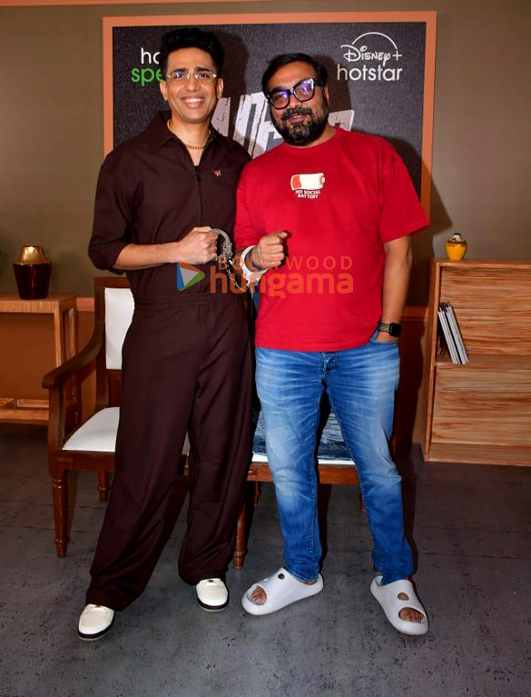 Photos: Gulshan Devaiah and Anurag Kashyap snapped promoting Bad Cop