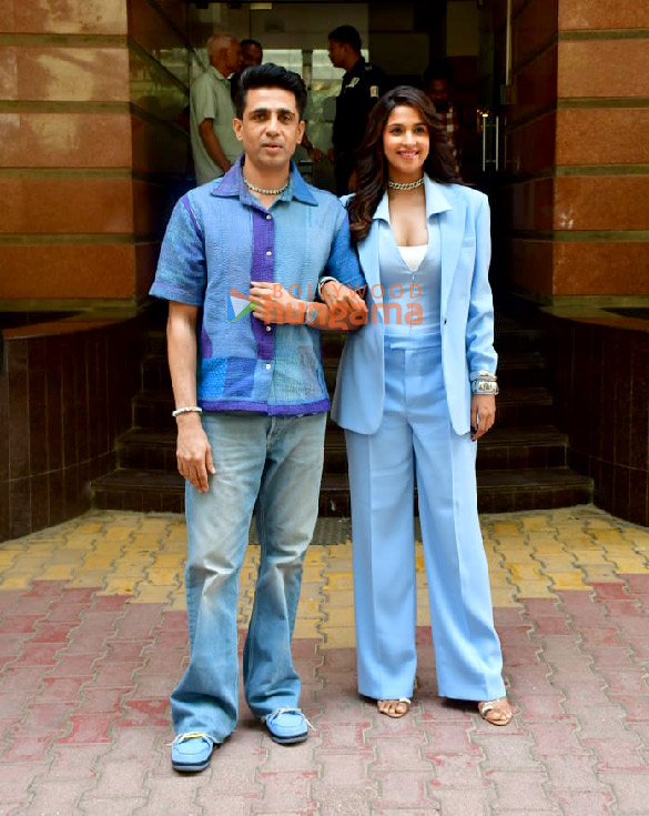 Photos: Gulshan Devaiah and Harleen Sethi snapped at Oberoi Chambers for Bad Cop promotions | Parties & Events