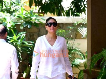 Photos: Kareena Kapoor Khan snapped outside her residence in Bandra