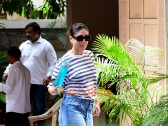 Photos: Kareena Kapoor Khan snapped outside her residence in Bandra