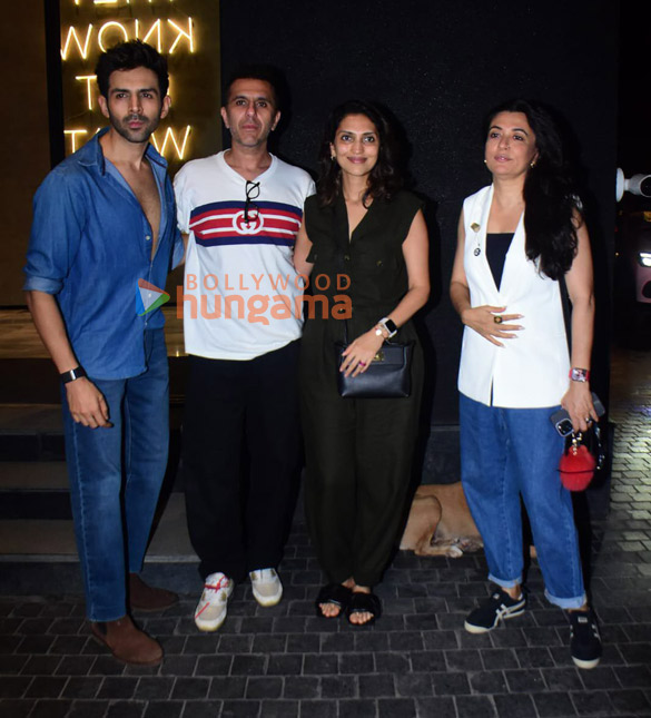 photos kartik aaryan kabir khan ritesh sidhwani and others grace the special screening of chandu champion 5