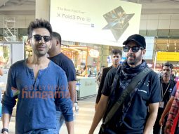 Photos: Kartik Aaryan, Kabir Khan, Arjun Rampal and others snapped at the airport
