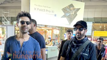 Photos: Kartik Aaryan, Kabir Khan, Arjun Rampal and others snapped at the airport