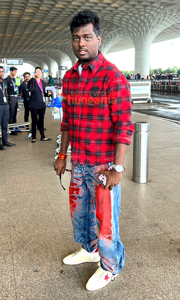 photos manushi chhillar and atlee kumar snapped at the airport 2