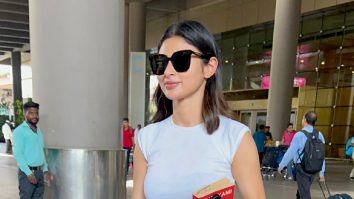 Photos: Mouni Roy, Sanjana Sanghi and Manoj Bajpayee snapped at the airport