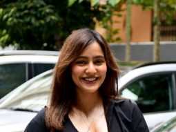 Photos: Neha Sharma and Jibraan Khan snapped outside a gym