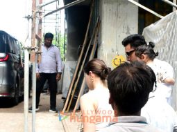 Photos: Ranbir Kapoor, Alia Bhatt snapped with Raha at their new residence in Pali Hill