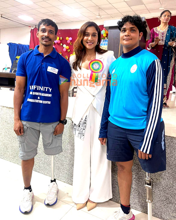 photos regina cassandra snapped at the 8th national parasports talent hunt 2