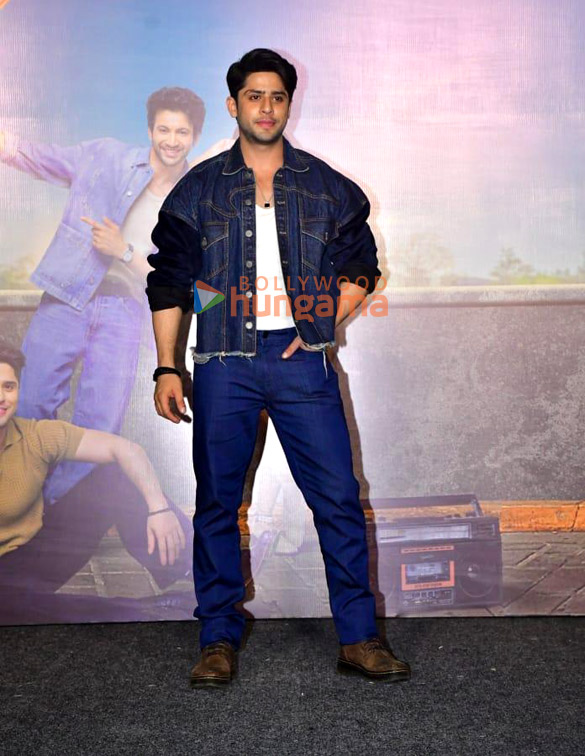 photos rohit saraf pashmina roshan and others snapped at the trailer launch of ishq vishk rebound 2