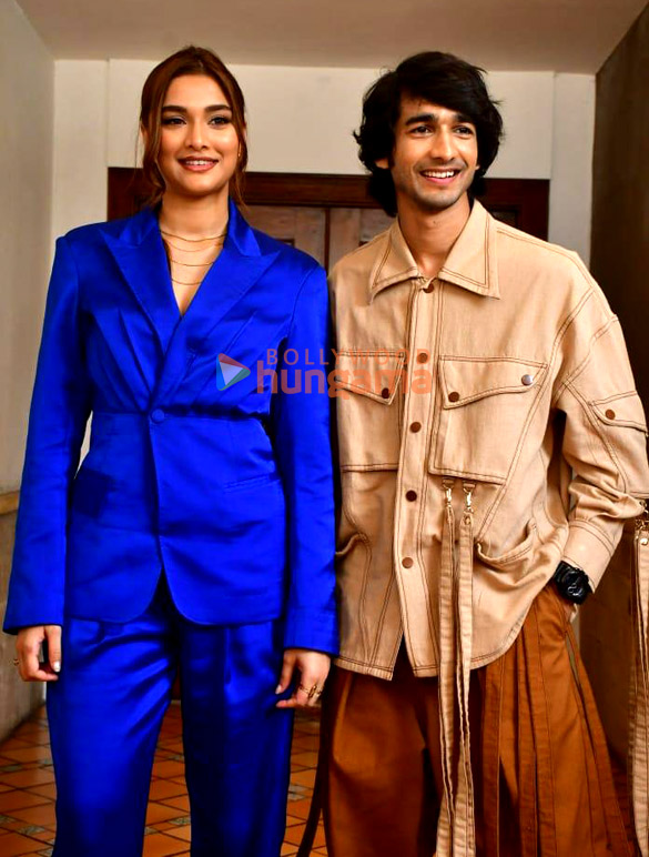 Photos: Saiee Manjrekar, Shantanu Maheshwari, Tabu and Neeraj Pandey snapped during Auron Mein Kahan Dum Tha promotions