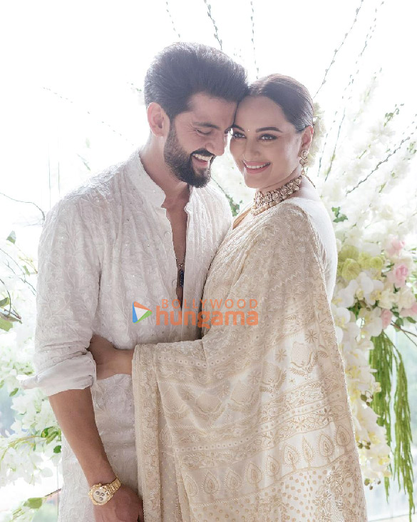 Photos: Sonakshi Sinha and Zaheer Iqbal get married in Mumbai Photos: Sonakshi Sinha and Zaheer Iqbal get married in Mumbai