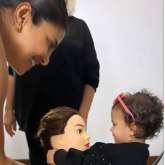 Priyanka Chopra Jonas shares adorable photos of daughter Malti playing with mannequins in the vanity van