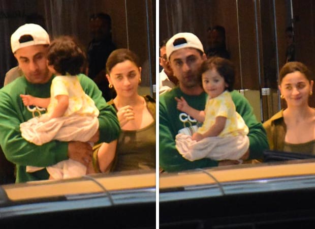 Ranbir Kapoor gets cute kiss from daughter Raha as they return from Europe post Anant Ambani and Radhika Merchant’s pre-wedding celebrations