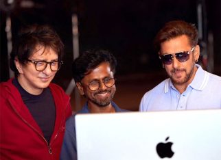 Salman Khan shares BTS photos from the sets of Sikandar