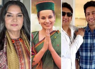 Shabana Azmi, Anupam Kher along with Shekhar Suman and Adhyayan Suman come out in support of Kangana Ranaut over the slapping incident Shabana Azmi, Anupam Kher along with Shekhar Suman and Adhyayan Suman come out in support of Kangana Ranaut over the slapping incident