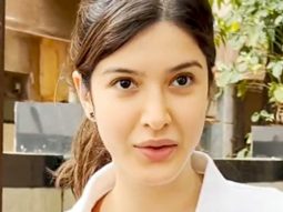 Shanaya Kapoor flashes a cute smile for paps as she gets clicked