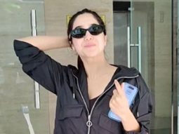 Sharvari Wagh is all smiles as she gets clicked by paps