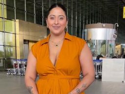 She’s the real boss lady! Raja Kumari at the airport