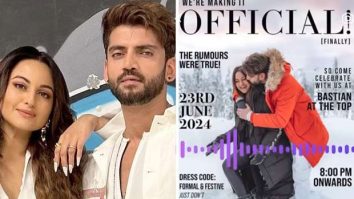 Sonakshi Sinha and Zaheer Iqbal’s wedding invite confirming their seven-year relationship and their wedding date goes viral