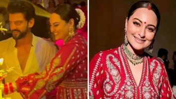 Sonakshi Sinha embraces traditional with modern twist for third wedding look – Anita Dongre zardozi embroidery kurta worth Rs. 2.55 lakh