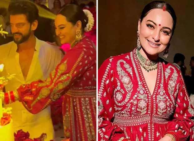 Sonakshi Sinha embraces traditional with modern twist for third wedding look – Anita Dongre zardozi embroidery kurta worth Rs. 2.55 lakh 
