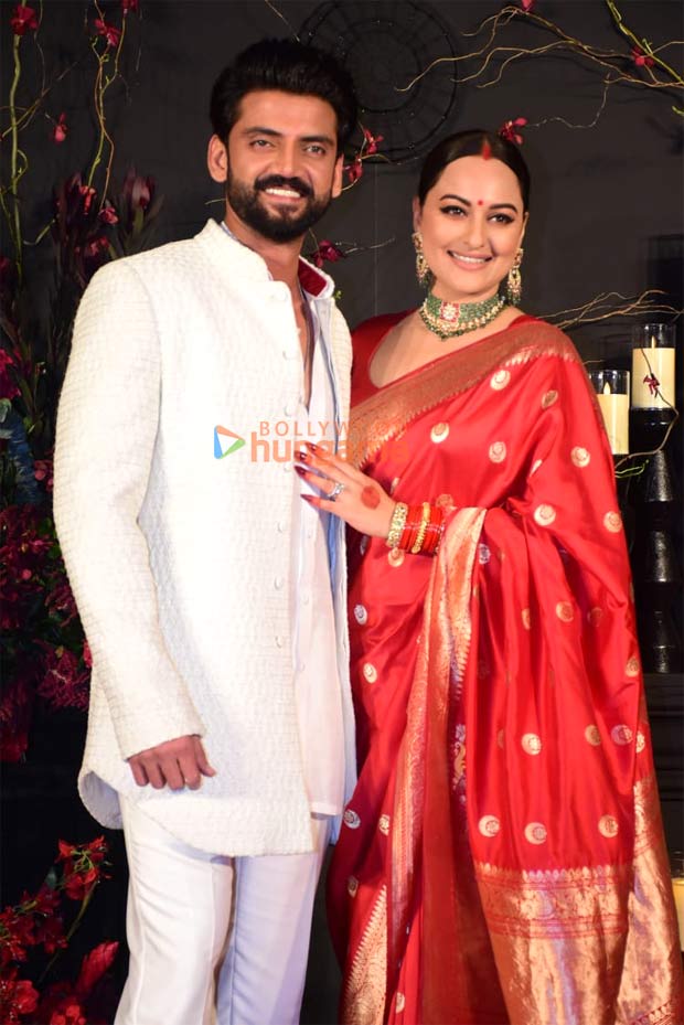 Sonakshi Sinha stuns as a traditional bride in red “chand buta ...