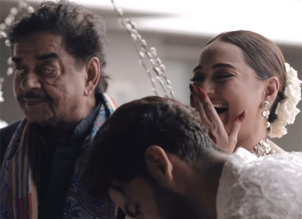 Inside Sonakshi Sinha and Zaheer Iqbal civil ceremony: Shatrughan and Poonam Sinha stand with daughter, Siddharth screams “Khamosh”, watch 