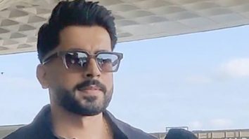 Sunny Singh looks dapper in all black outfit as he gets papped at the airport