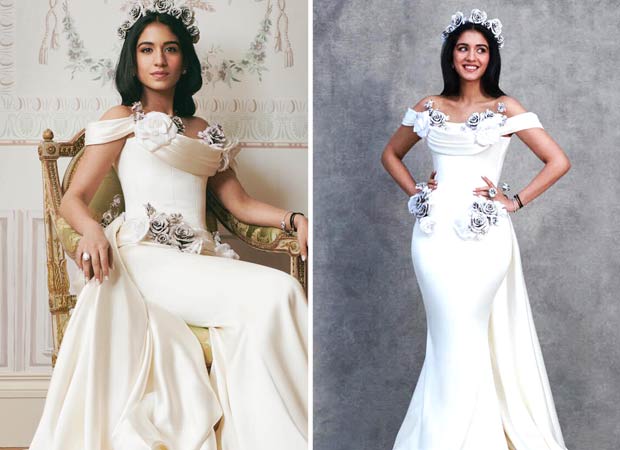 The internet goes in awe after seeing Radhika Merchant's magnificent haute couture gown from her pre-wedding celebrations with Anant Ambani.