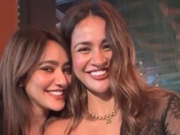 Twinning in black! They are the most good-looking sibling duo for sure, Neha & Aisha Sharma