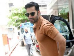 Varun Dhawan arrives at the hospital to take his baby girl home!