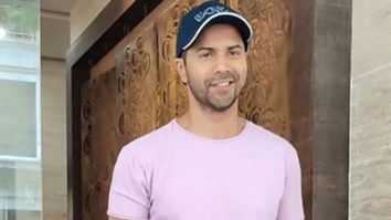 Varun Dhawan gets clicked in the city with Fatima Sana Shaikh