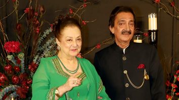 The evergreen diva! Saira Banu arrives at Sonakshi Sinha & Zaheer Iqbal’s reception