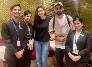Virat Kohli and Anushka Sharma leave for New York for T20 World Cup 2024; pose with fans at the airport, see pic