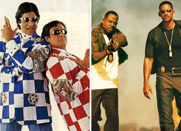 While a portion of Bade Miyan Chote Miyan was lifted from Bad Boys, was the romantic track in Bad Boys II INSPIRED by the Govinda-Amitabh Bachchan starrer?