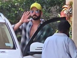 Zaheer Iqbal waves at paps as he gets clicked prior to wedding rituals