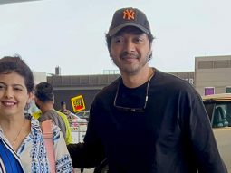Shreyas Talpade gets clicked with family at the airport