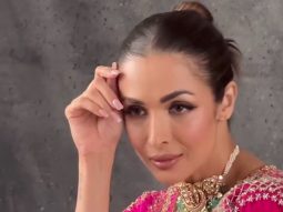 Rani pink is the colour for today! Malaika Arora