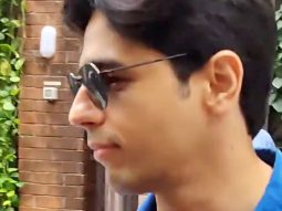 Sidharth Malhotra looks dapper in this blue shirt and glasses