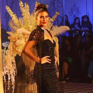 Jacqueline Fernandez makes a stunning comeback on the ramp at India Couture Week 2024, after a long break