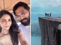 Allu Arjun takes off on a European holiday with wife Sneha; latter unveils mesmerizing moments from their family vacay