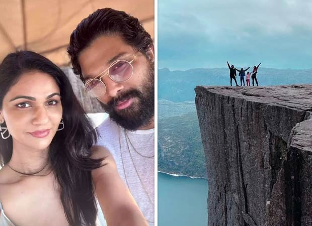 Allu Arjun takes off on a European holiday with wife Sneha; latter unveils mesmerizing moments from their family vacay