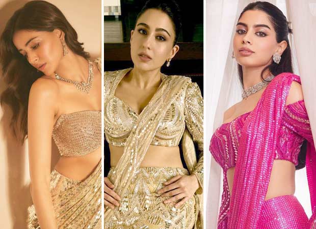 Ananya Panday, Sara Ali Khan, Khushi Kapoor & others keep it glamorous in Manish Malhotra attire at Anant Ambani-Radhika Merchant sangeet