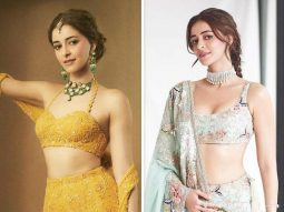 Ananya Panday shines in custom Arpita Mehta and Anamika Khanna outfits at Ambani-Merchant wedding