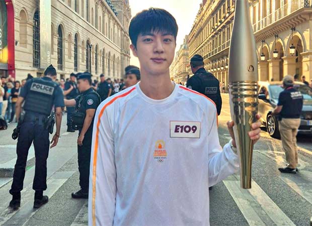 BTS' Jin participates in Paris 2024 Olympic Torch Relay as torchbearer It was an honor to be part of such a meaningful moment