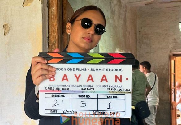 on the sets of Bayaan