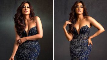 Chitrangda Singh’s glamorous look in Shantanu & Nikhil’s beaded corset gown