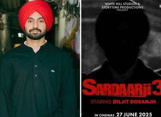 Diljit Dosanjh announces Sardaarji 3, third installment in hit horror-comedy franchise set to release on June 27, 2025